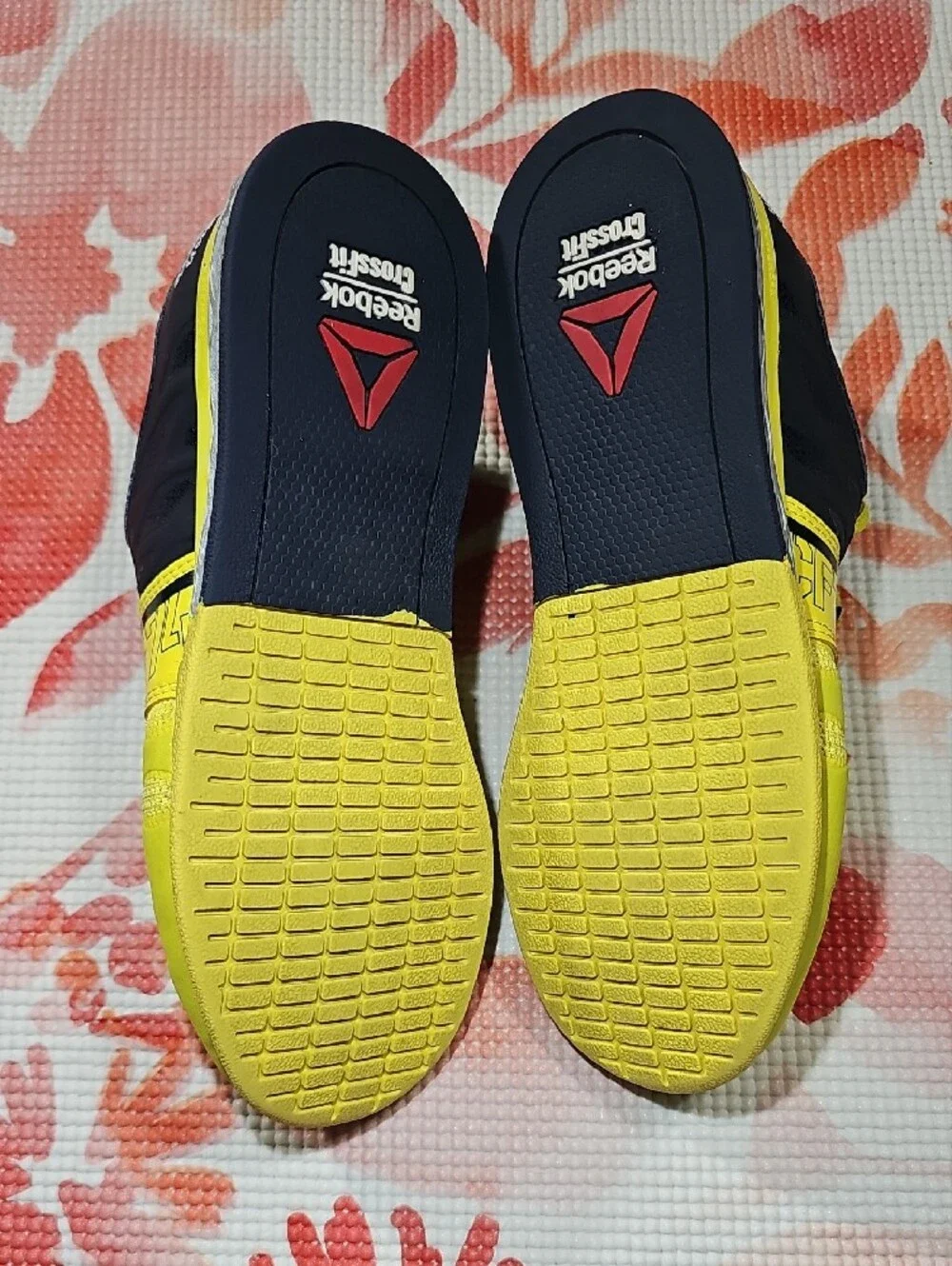 Reebok Yellow and Black CrossFit Training Shoes